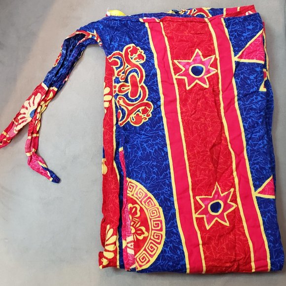 Resort Wear  Sarong  Multicolor  Size S/M - Picture 5 of 6